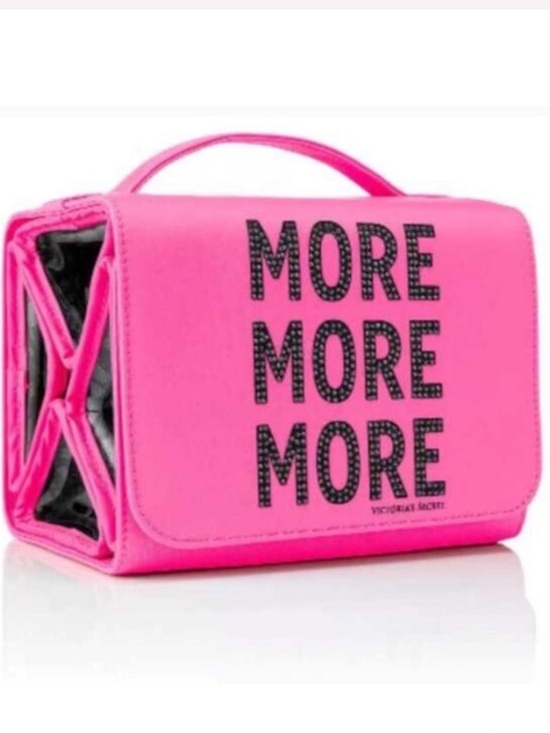 Victoria's Secret Handbags - NWT Victoria's Secret Train Case MORE Pink Bag